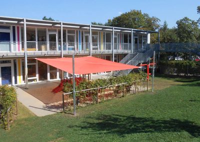 Sonnensegelanlage Kindergarten Solingen