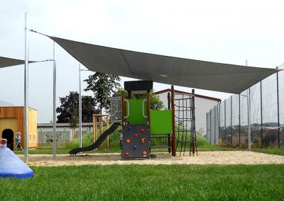 Sonnensegel Spielplatz Kindergarten